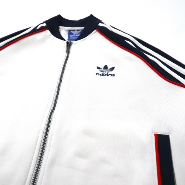 adidas originals トラックジャケット ジャージ M ホワイト 3 adidas originals トラックジャケット ジャージ M ホワイト 3