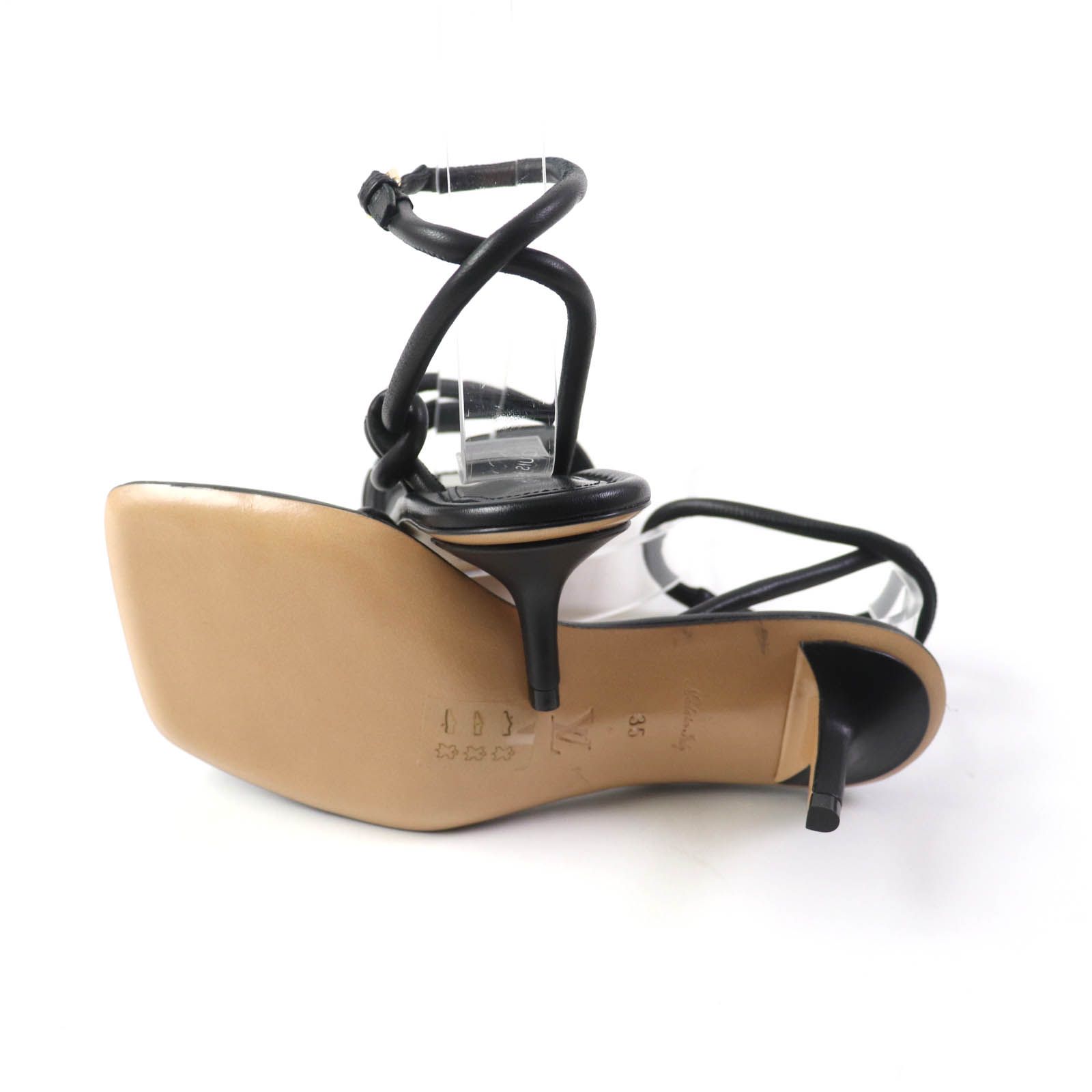 極美品☆LOUIS VUITTON ルイヴィトン アイコンロゴ スクエアトゥ  