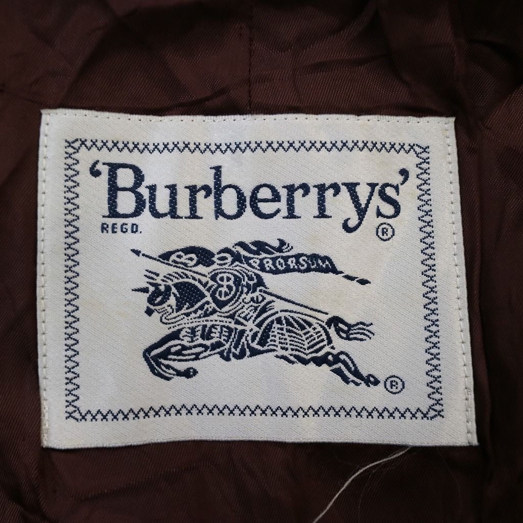 90年代 Burberrys' バーバリーズ ダブルコート ヨーロッパ古着