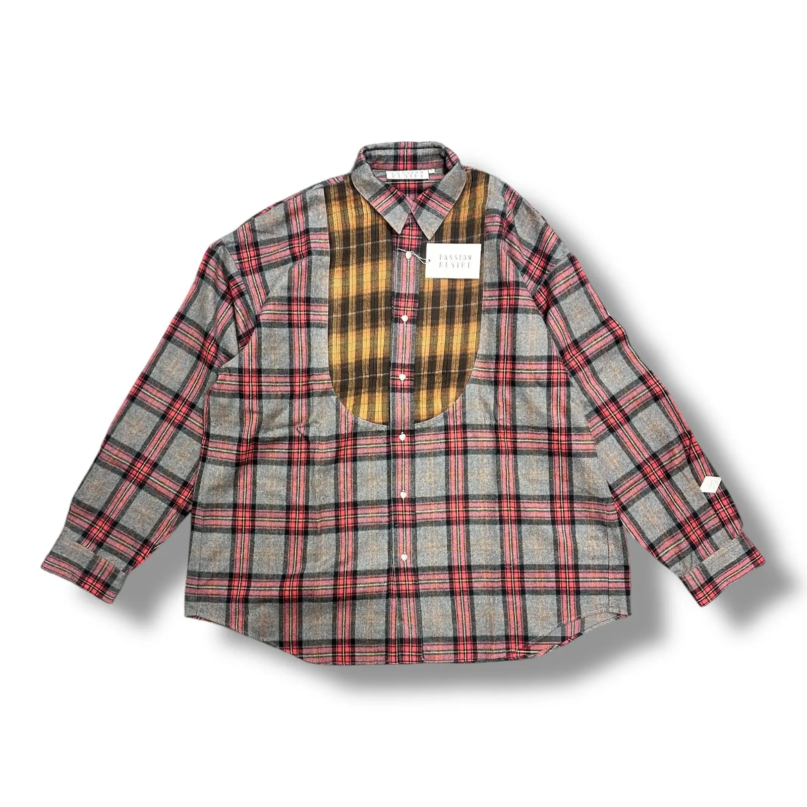 El Conductorhオンブレチェックシャツ el conductorH(コンダクター