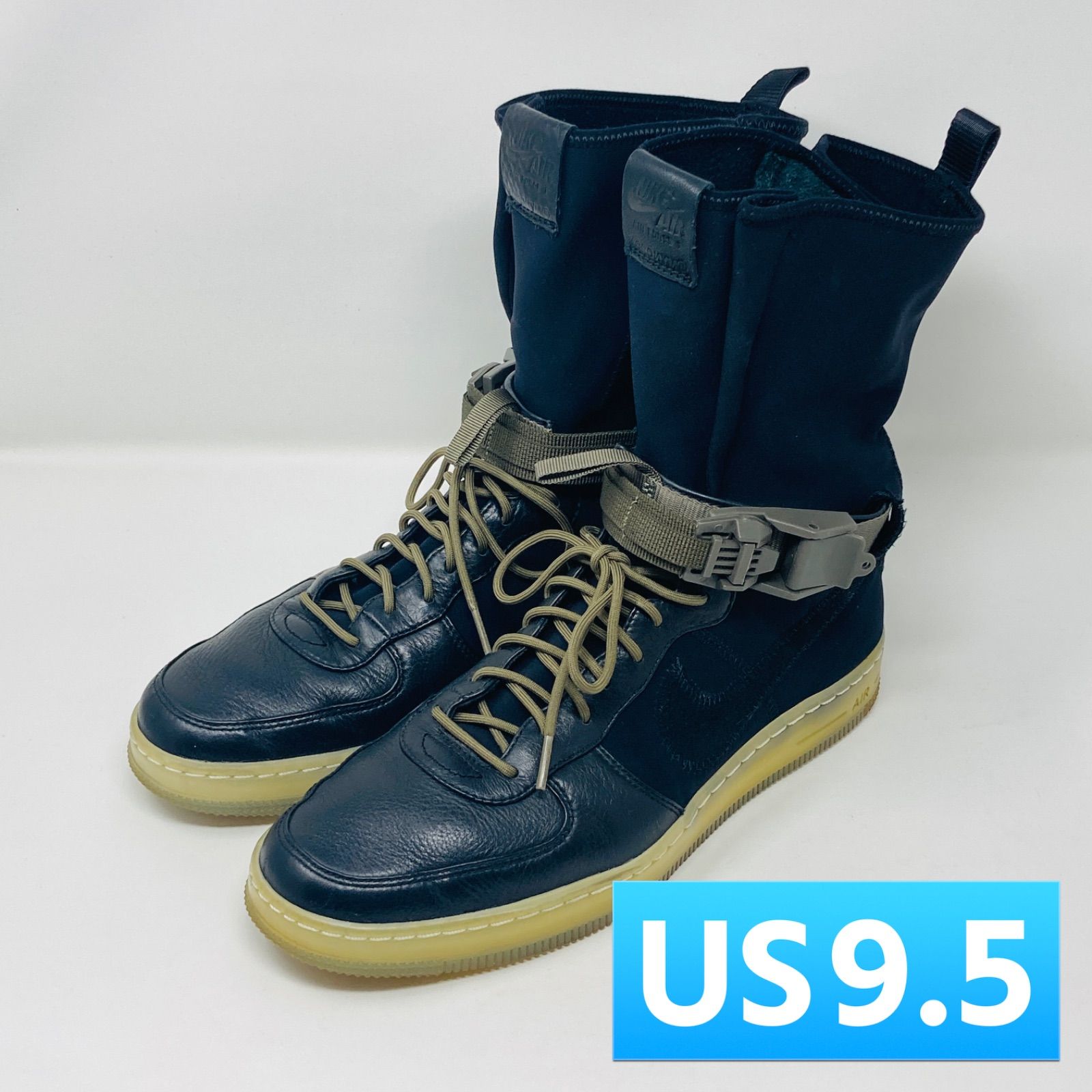 【US9.5/27.5cm】NIKE AF1 DOWNTOWN HI SP / ACRONYM BLACK / MIDIUM OLIVE ナイキ アクロニウム DF1