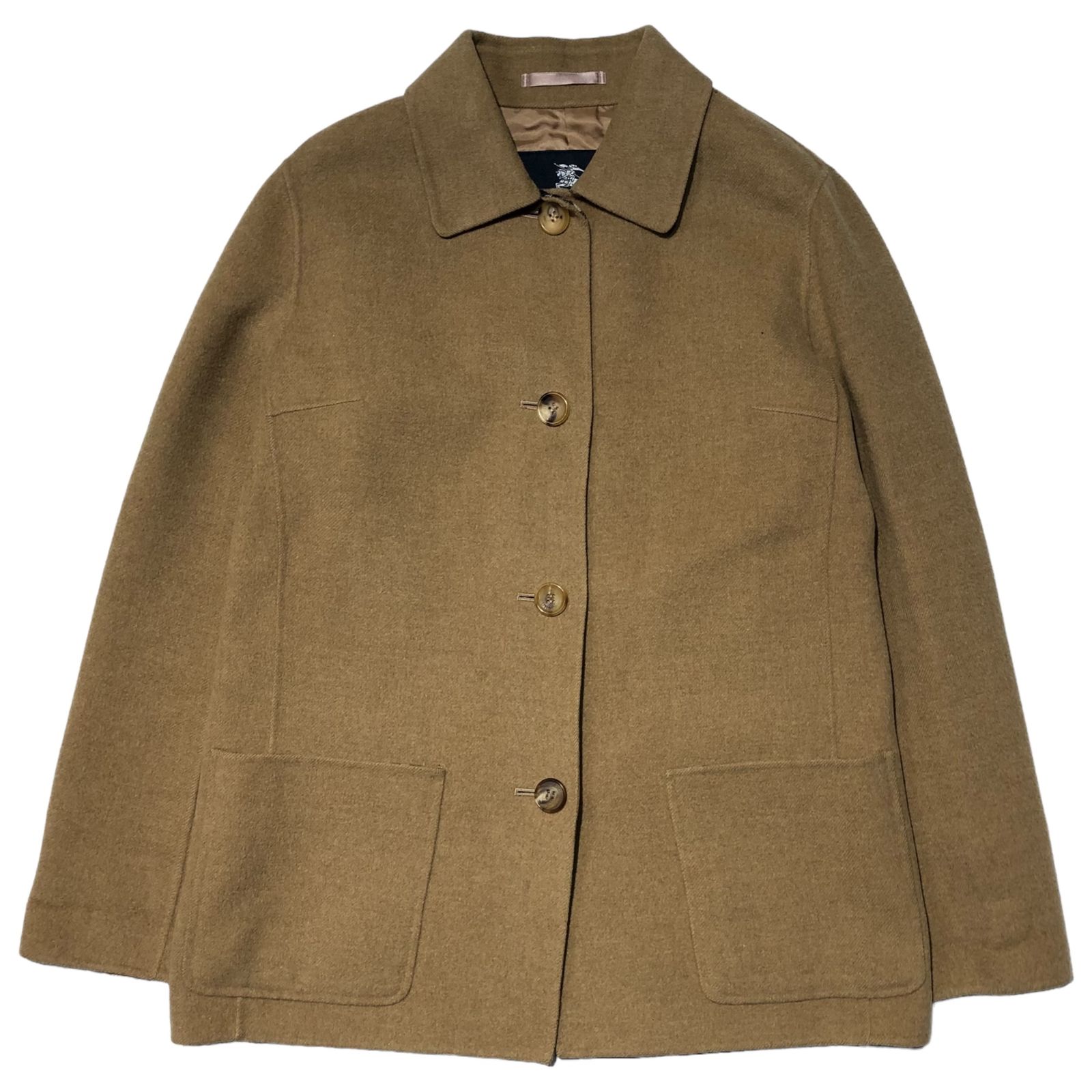 BURBERRY LONDON バーバリーロンドン ピーコート レモンイエロー BURBERRY LONDON バーバリーロンドン ピーコート レモンイエロー