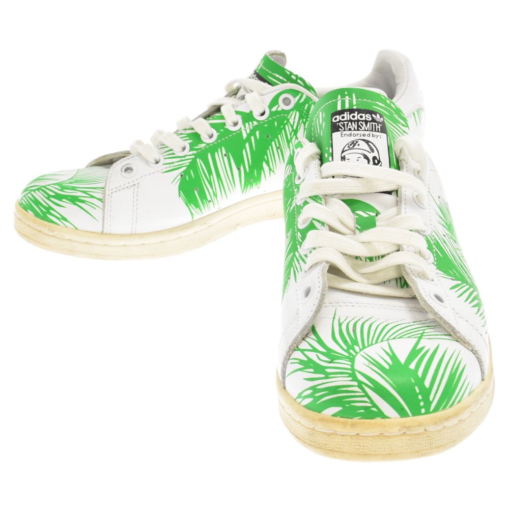 adidas (アディダス) PW STAN SMITH BBC PALM ファレル ウイリアムス ビリオネアボーイズクラブ スタンスミス  パームツリー ローカット スニーカー ホワイト/グリーン US8.5 - メルカリ