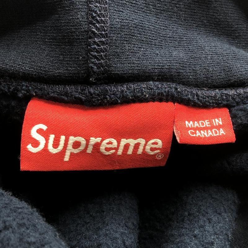 Supreme Sleeve Patch Hooded Sweatshirt 紺 【公式通販】