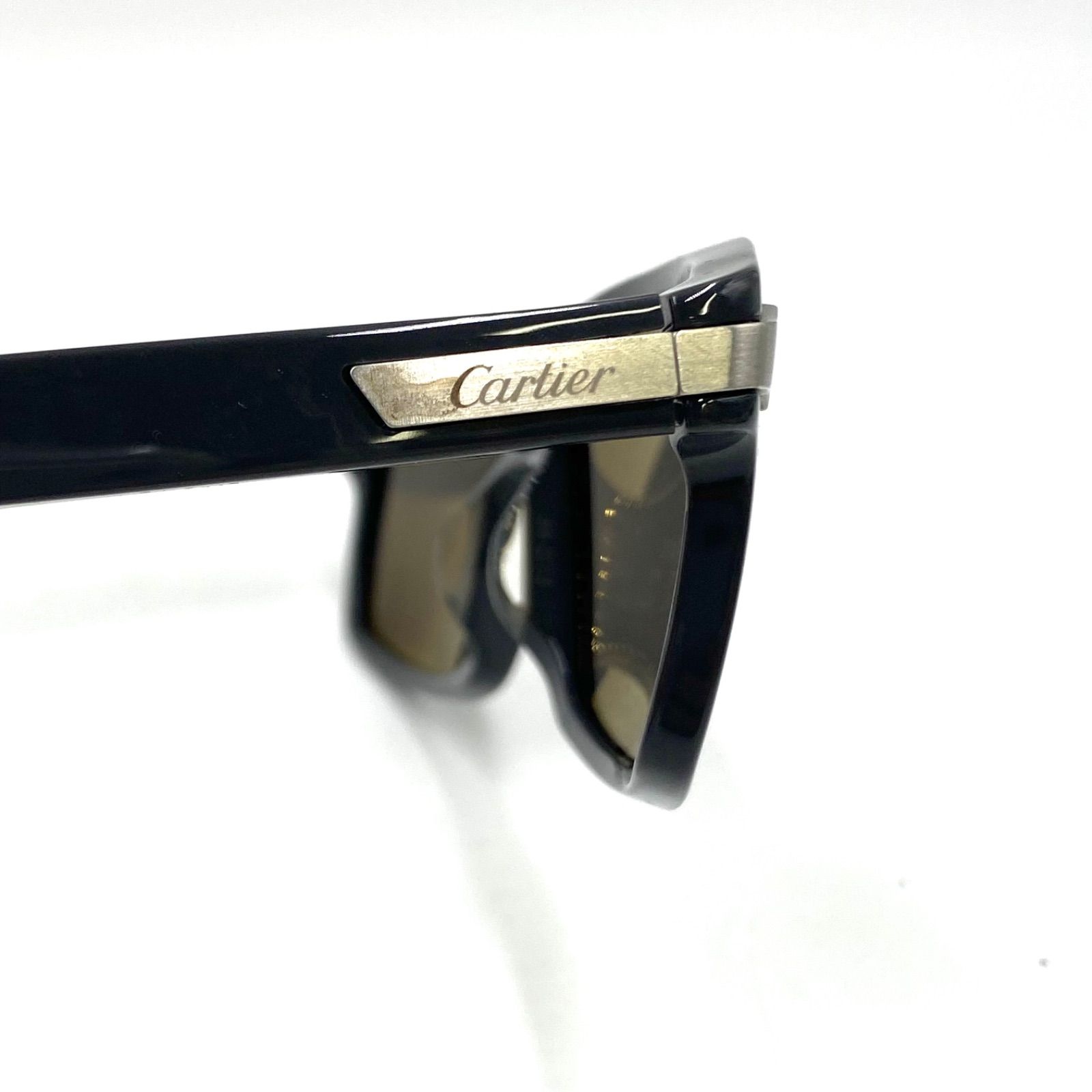 Cartier カルティエ サングラス アイウェア スクエア ブラック