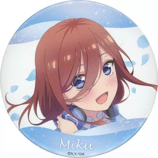 中古】バッジ・ピンズ 中野三玖/制服 缶バッジ 「映画 五等分の花嫁
