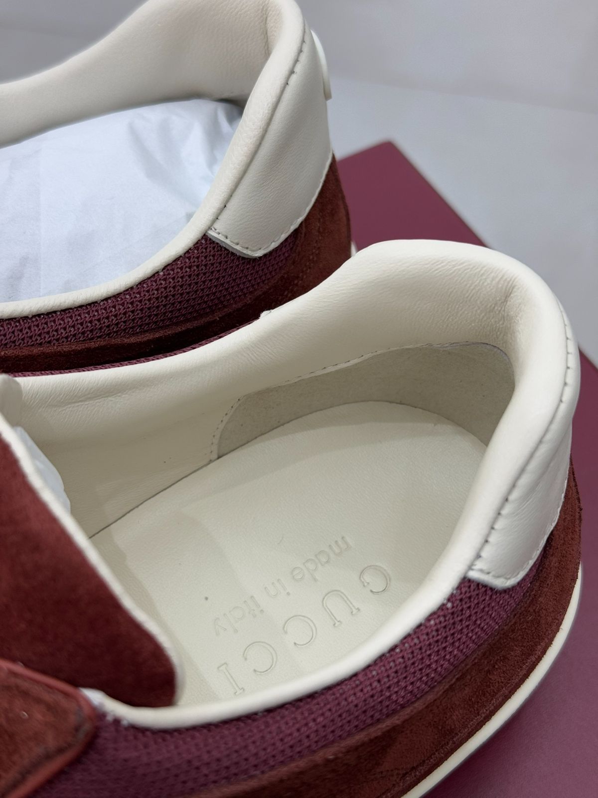 Gucci グッチ リド 24SS 新作 スエード スニーカー - メルカリ