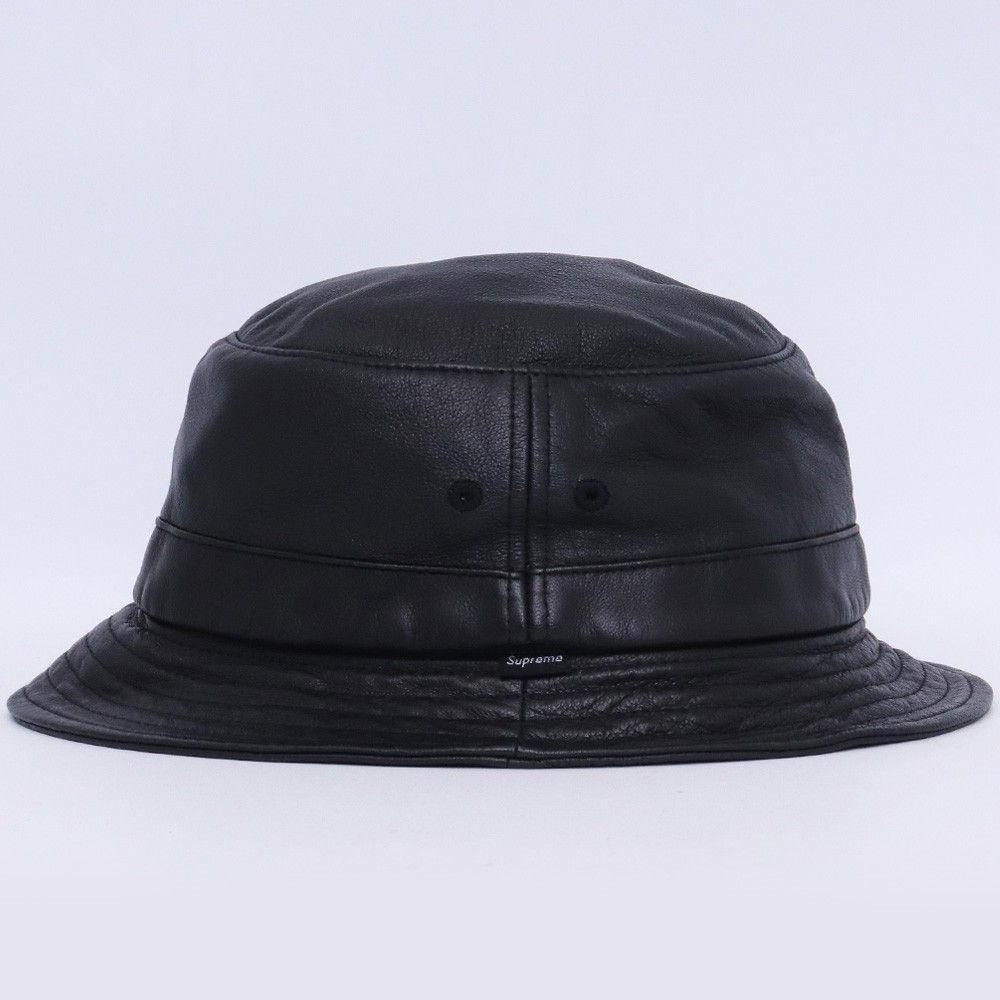 Supreme クラッシャー SMサイズ”Black” SUPREME Leather Crusher S/Mサイズ ブラック - メルカリ