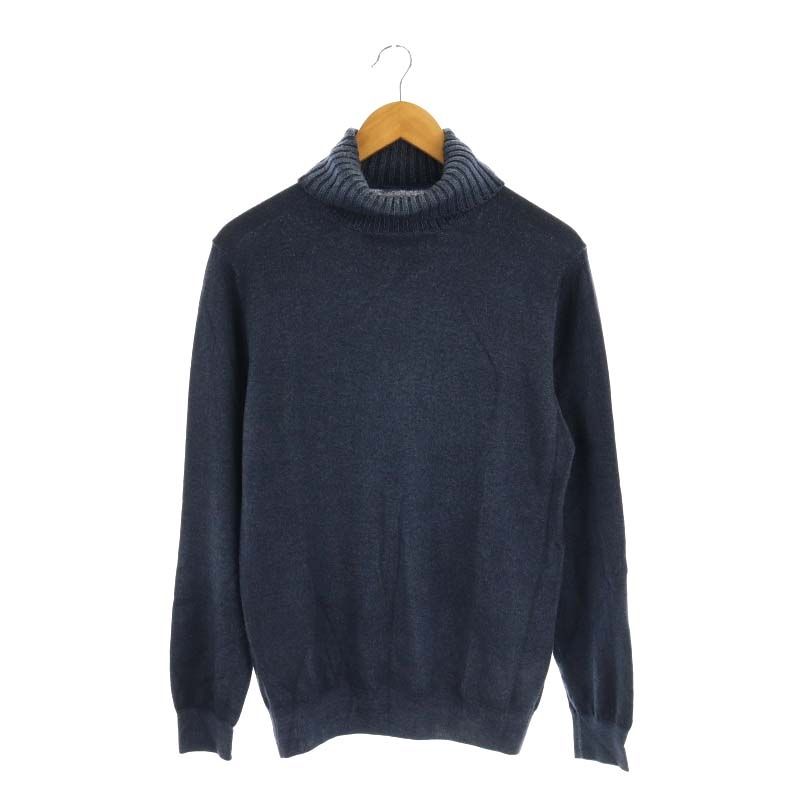 クルチアーニ ウール タートルネック グレー 48 クルチアーニ ウール タートルネック グレー 48