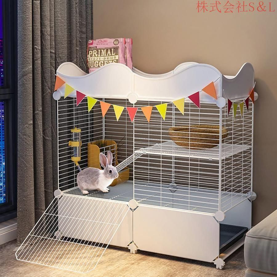 KROKIK LARGE 小動物用ケージ 楽天市場】モルモット うさぎ用ケージ クロリック XL Krolik Large