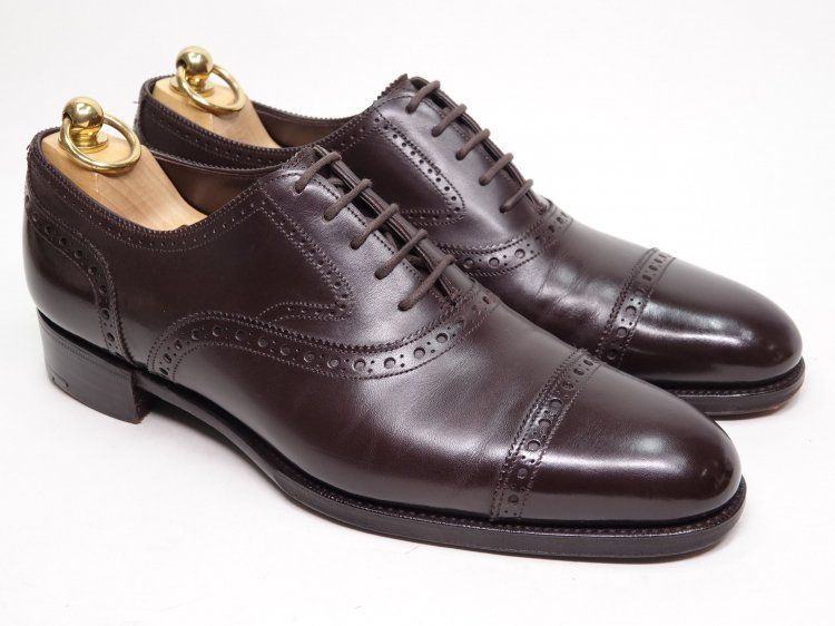 ジョンロブ　6E 【8695ラスト/バッファローレザー/RUSSEL/ラッセル】 ジョンロブ6E 【8695ラスト/バッファローレザー/RUSSEL/ラッセル】