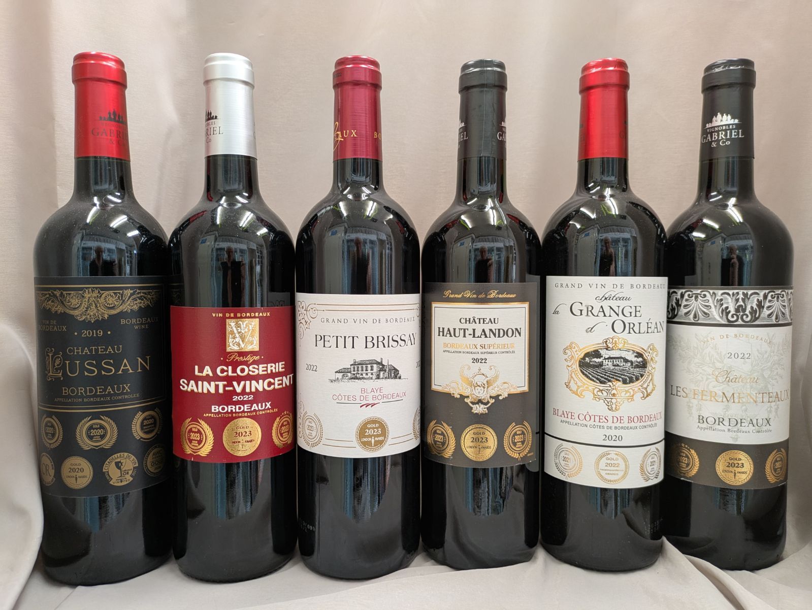 2セット　全22冠　格上コートドボルドーおよび7冠含む全て3冠金賞受賞6本 2セット 全22冠 格上コートドボルドーおよび7冠含む全て3
