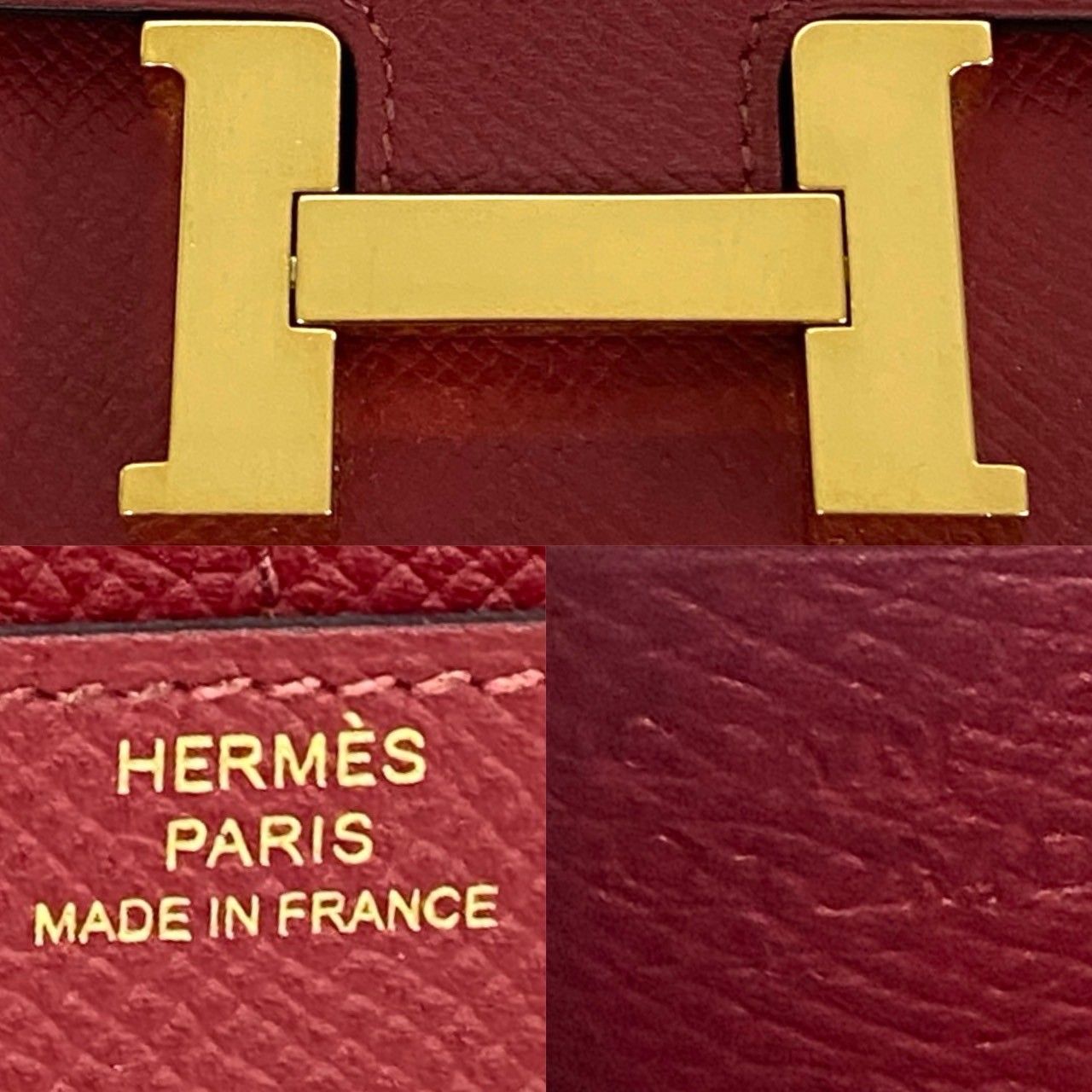 ほぼ未使用 箱 袋付き C 刻印 HERMES エルメス コンスタンス
