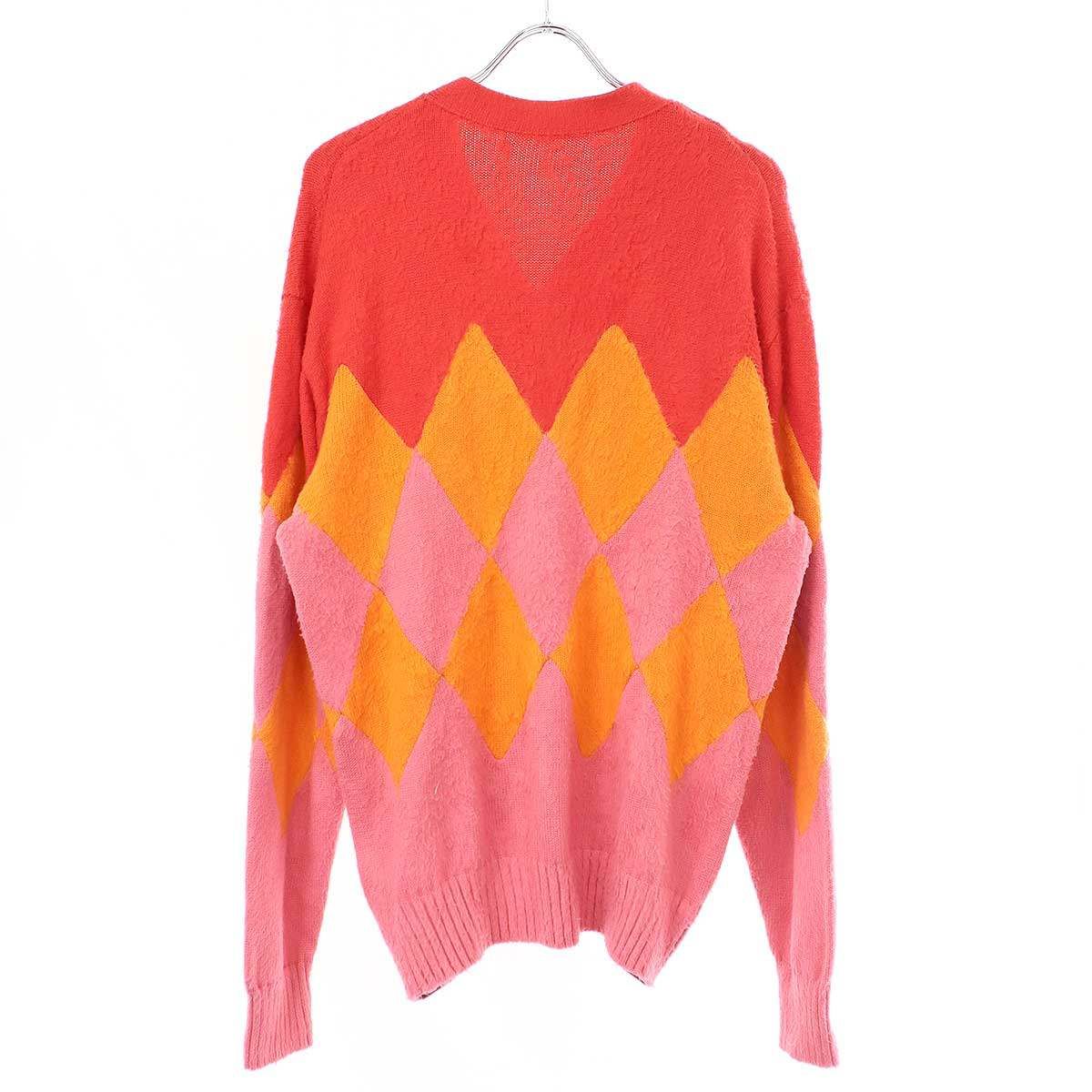 sacai サカイ SAMPLE/23SS Argyle Knit Cardigan アーガイルニット 