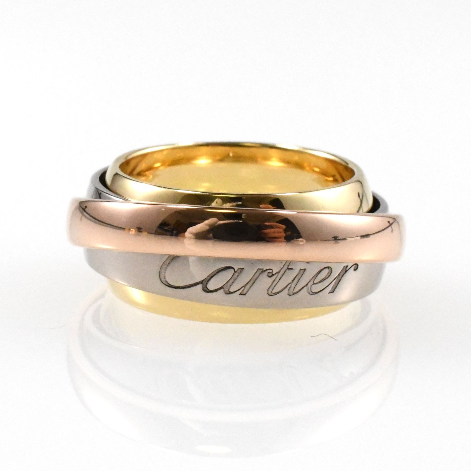 Cartier カルティエ トリニティ マストエッセンス リング K18 スリー 