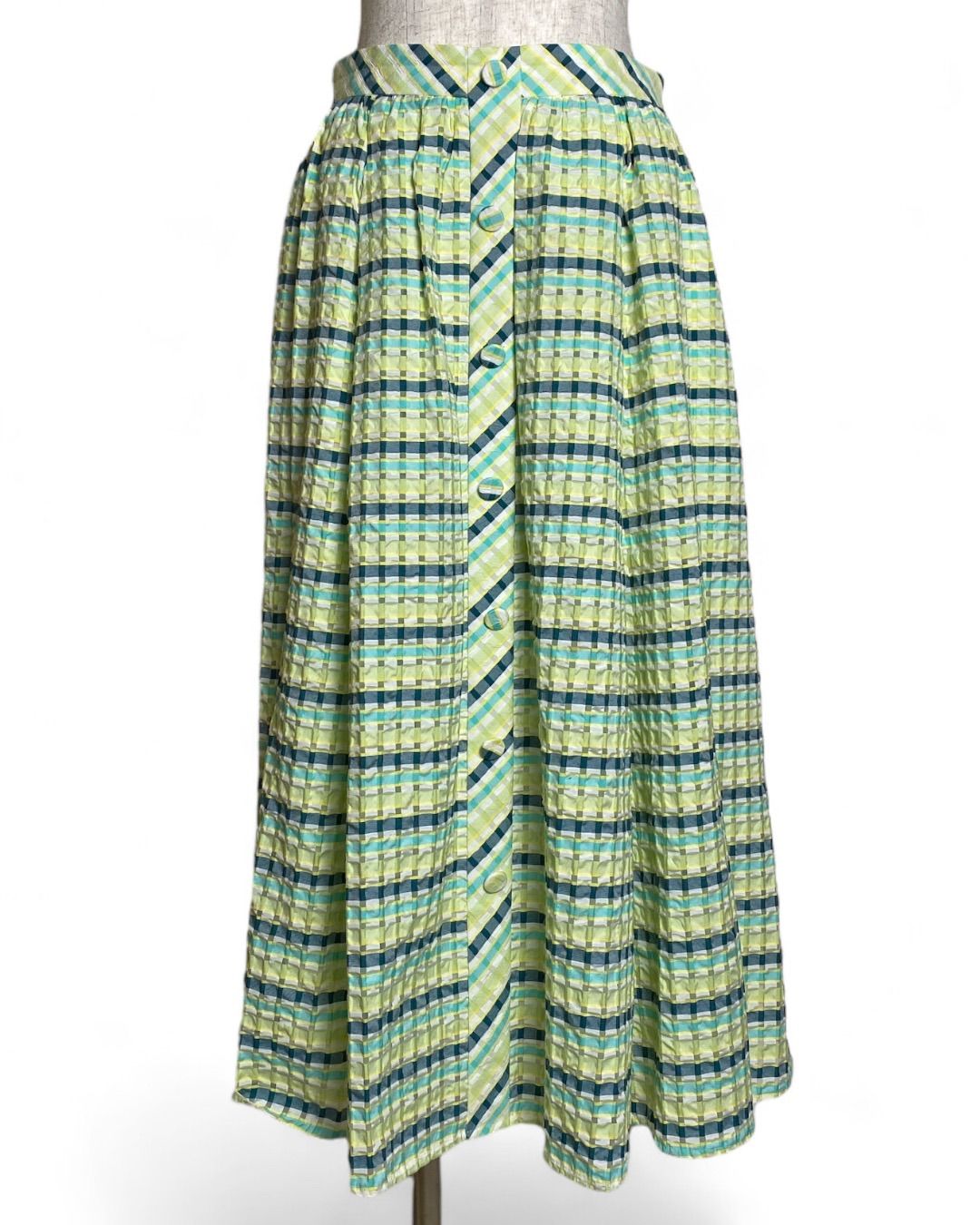 最終！新品未使用ルネRene 高級イタリア製ジャガードジャガードジャケット　36 Rene ルネ イタリア製生地 ミモレ丈 ジャガード スカート - メルカリ