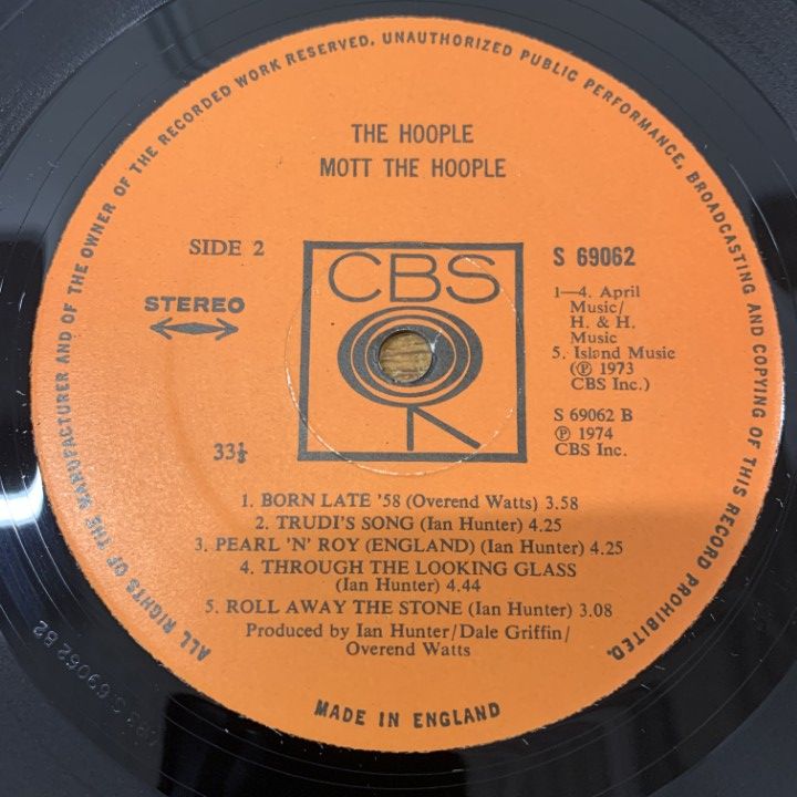 【完全生産限定復刻盤ＬＰレコード】モット・ザ・フープル／革命 完全生産限定復刻盤LPレコード】モット・ザ・フープル／革命