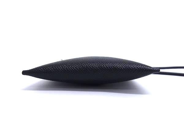 メゾンマルジェラ スマートフォンポーチ ショルダーバッグ ブラック レザー □新品□未使用□ Maison Margiela メゾン マルジェラ 4ステッチ