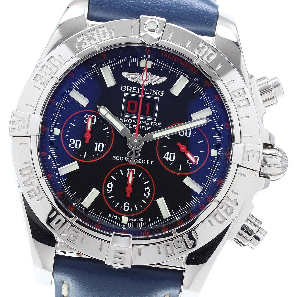 ブライトリング BREITLING A44359 ブラックバード クロノグラフ 自動巻き メンズ _912363