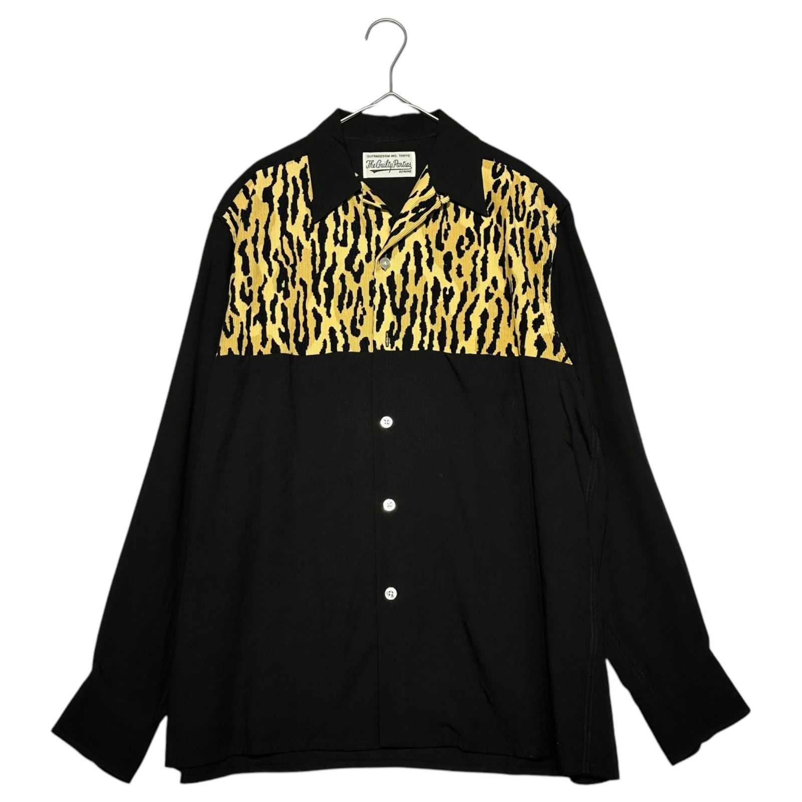 WACKO MARIA(ワコマリア) TWO-TONE 50'S SHIRT leopard switching