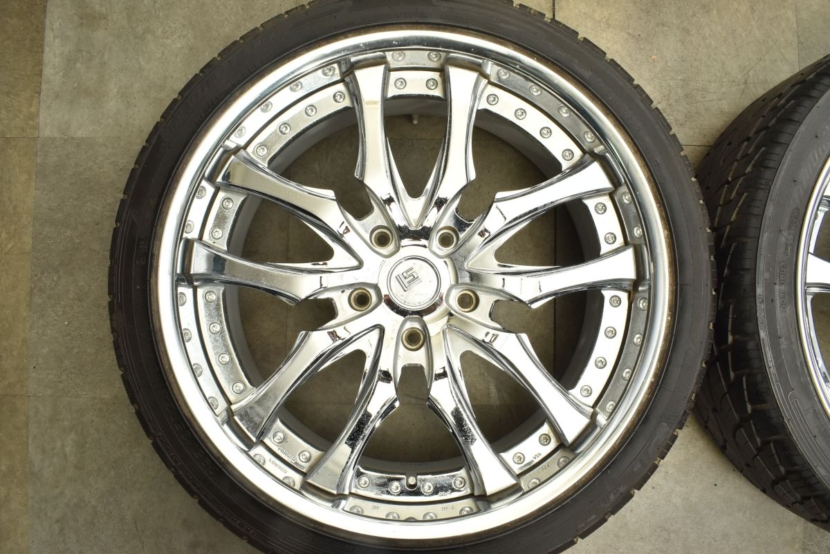 大口径 3ピース 24インチ WORK LS PARAGON SUV 24in 10J 40 PCD150 ナンカン 295 35R24 レクサス LX570 ランクル 200 100 シグナス