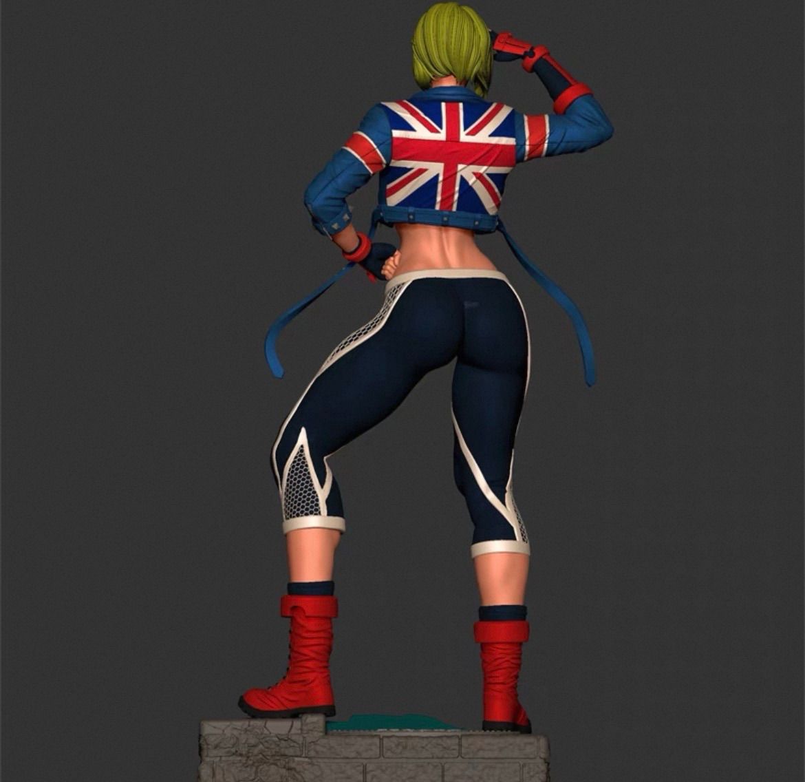 P-UNIT P´ｚ　ストリートファイター　1/6キャミィ　完成品ガレージキット P-UNIT P´z ストリートファイター 1/6キャミィ 完成品ガレージ