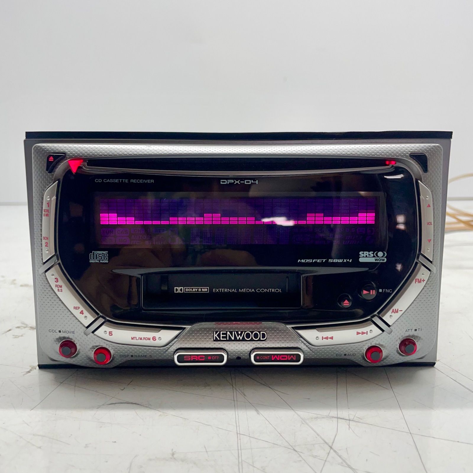 KENWOOD カーオーディオCD MDデッキです~(^o^)DPX-50MD KENWOOD カーオーディオCD MDデッキです~(^o^)DPX-50MD