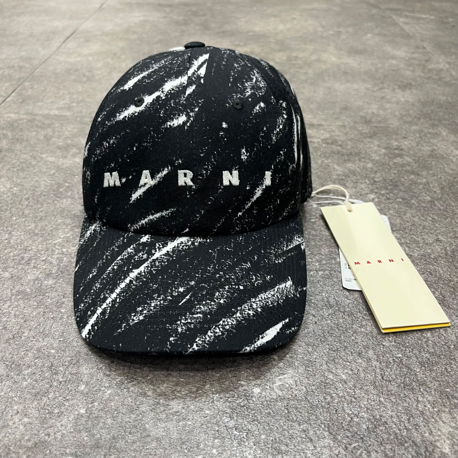 参考上代88000円 未使用品 MARNI CRAYON COTTON GABA CAP
