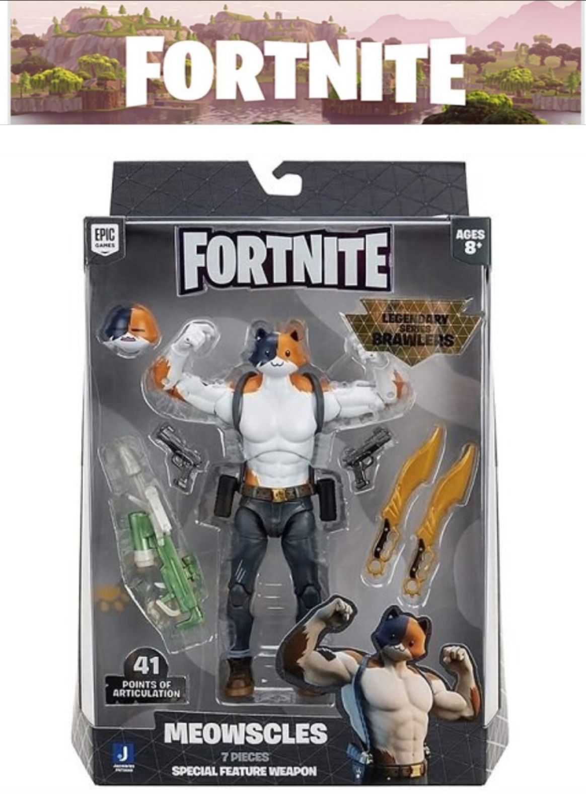 新品】フォートナイト ニャッスル アクションフィギュア - メルカリ