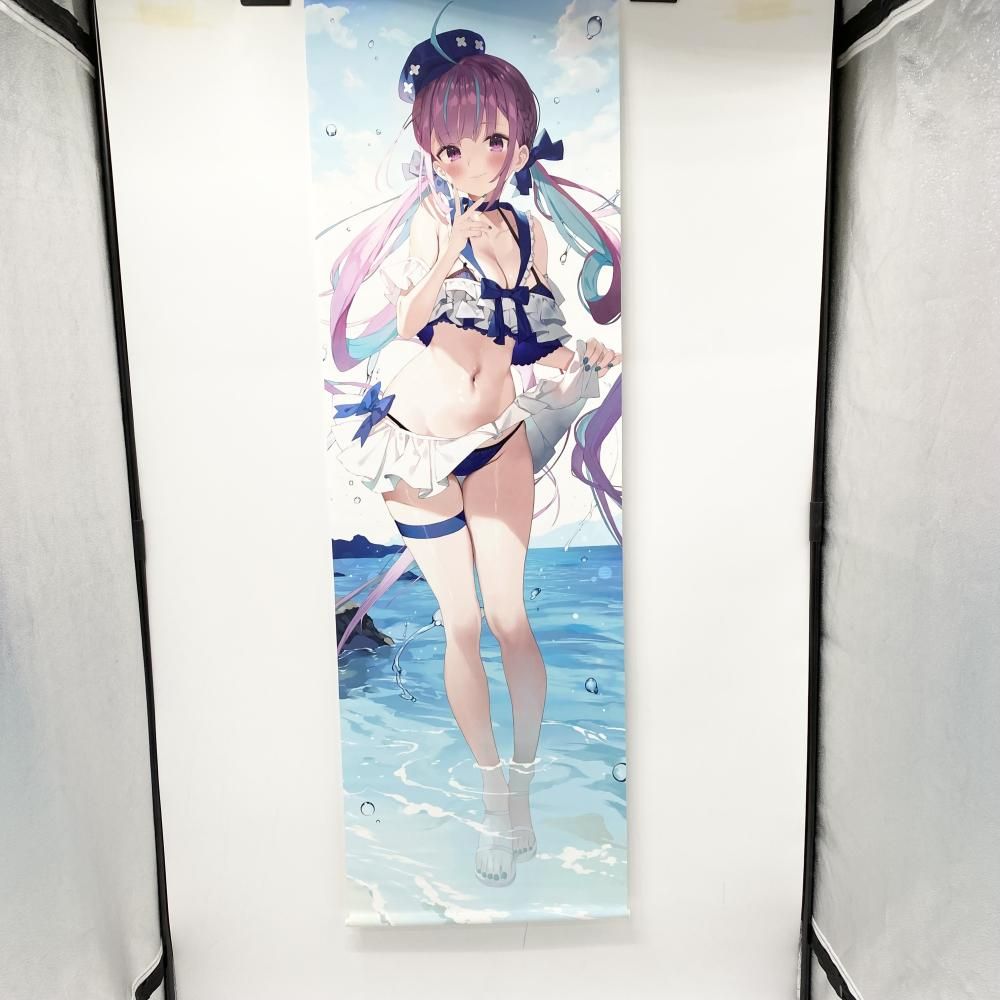 湊あくあ タペストリー ホロメン限定 水着 誕生日 記念 湊あくあ 誕生