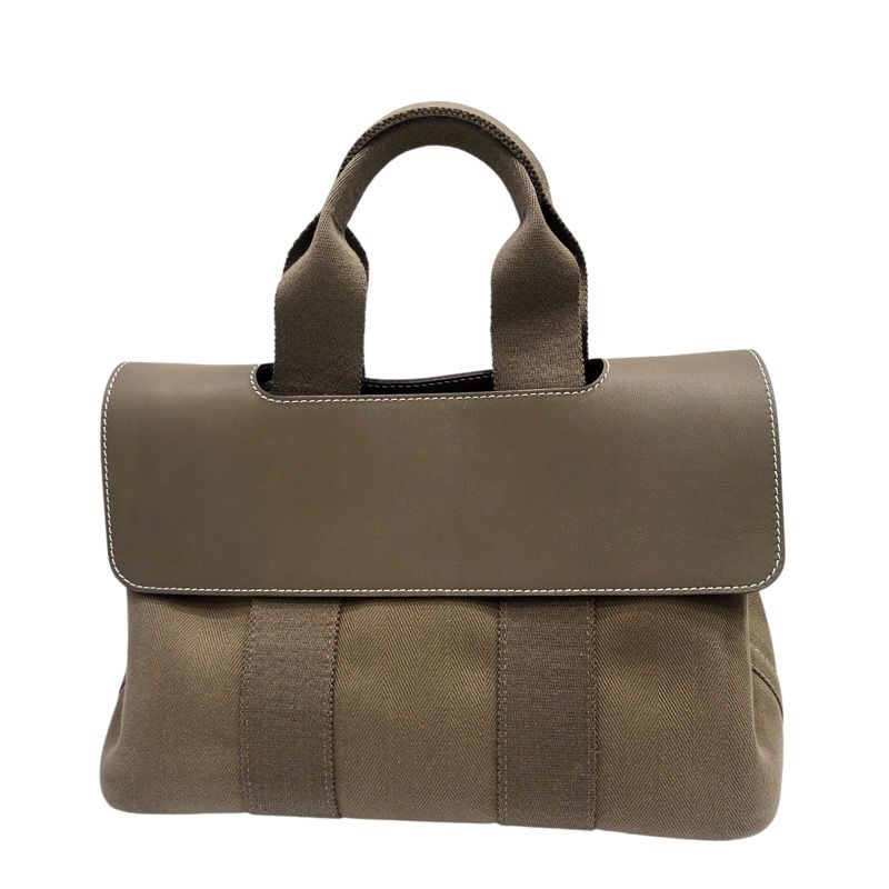 エルメス HERMES ヴァルパライソPM エトゥープ トワル スイフト メンズ ハンドバッグ