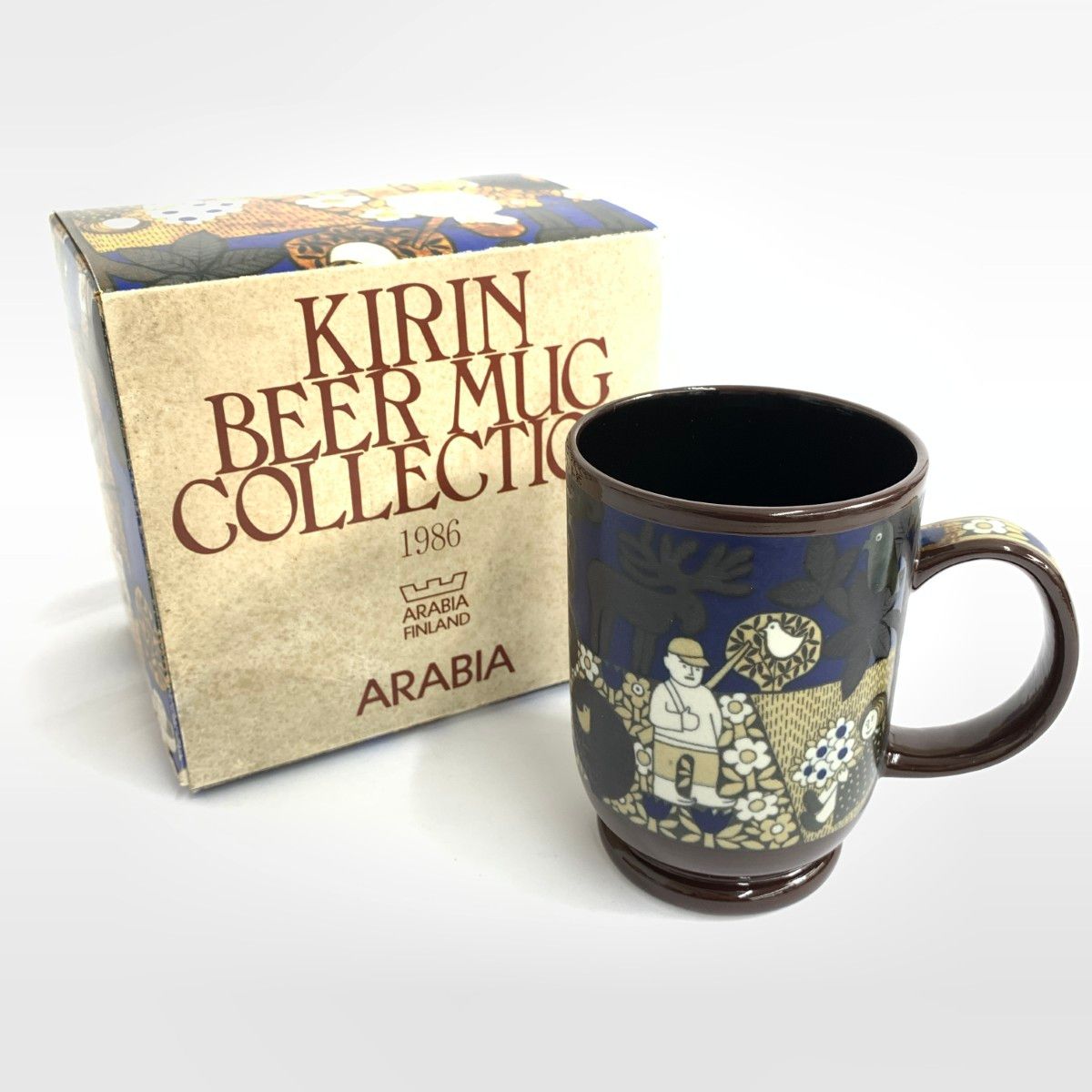 アラビア ビアマグ キリンビール ARABIA アラビア ビアマグ キリン