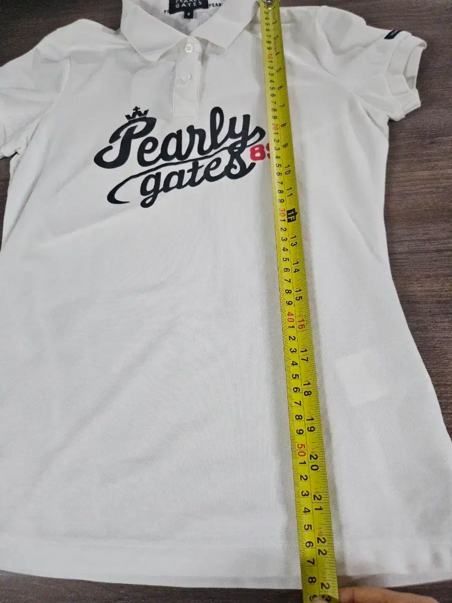 PEARLY GATES Tシャツ ホワイト 新品・ま未使用 PEARLY GATES(パーリーゲイツ) ショートスリーブカラー t シャツ