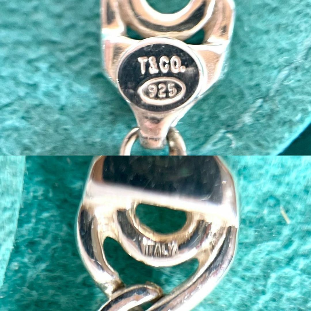 オールドティファニー シルバー リンク ブレスレット フラワー PD9fe