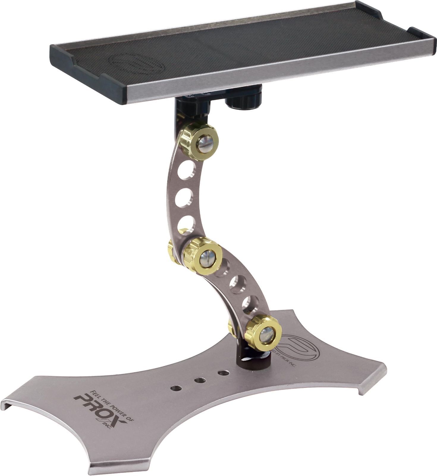 シルバー_スタンド式 プロックス PROX 攻棚ワカサギマルチアクションテーブル ハイタイプ スタンド式 シルバー