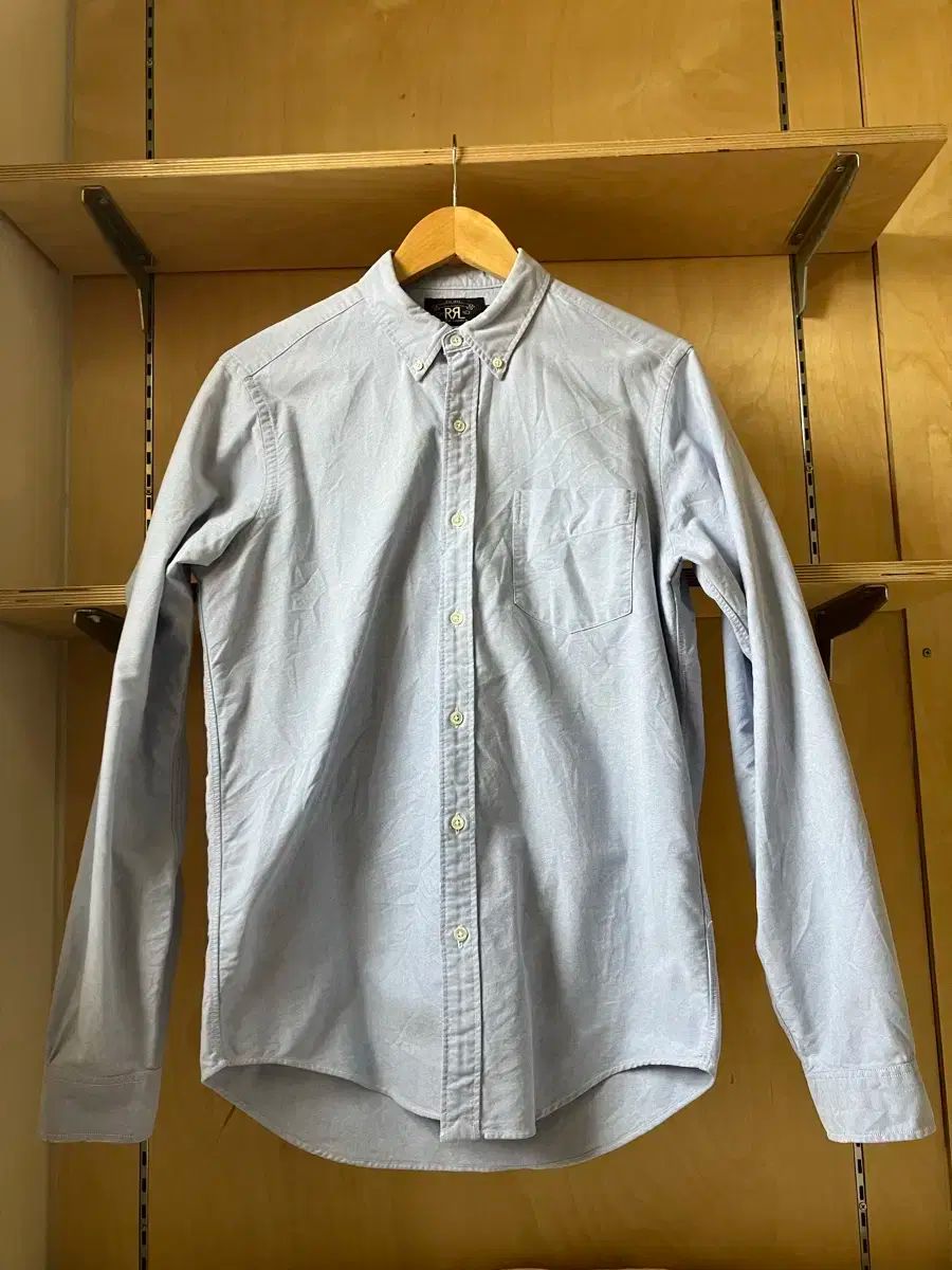 ダブルアールエル RRL オックスフォード ボタンダウン シャツ M サイズ