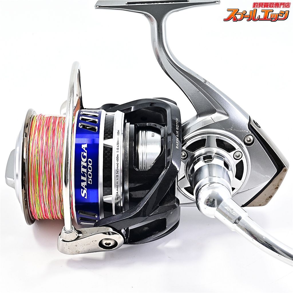 ダイワ 10 ソルティガ5000 オーシャンマークカスタム 美品 スタジオ オーシャン マーク ダイワ 4500〜5000 カスタムハンドル