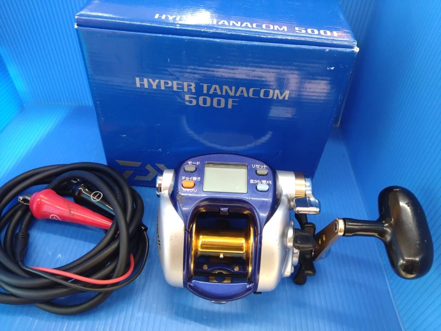 Daiwa ダイワ　ハイパータナコン　500FE　電動リール　船用④ 日本製 ダイワ ハイパータナコン 500F 電動リール 船釣り