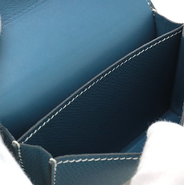 極美品 ブルガリ 名刺入れ カードケース ロゴクリップ ビー