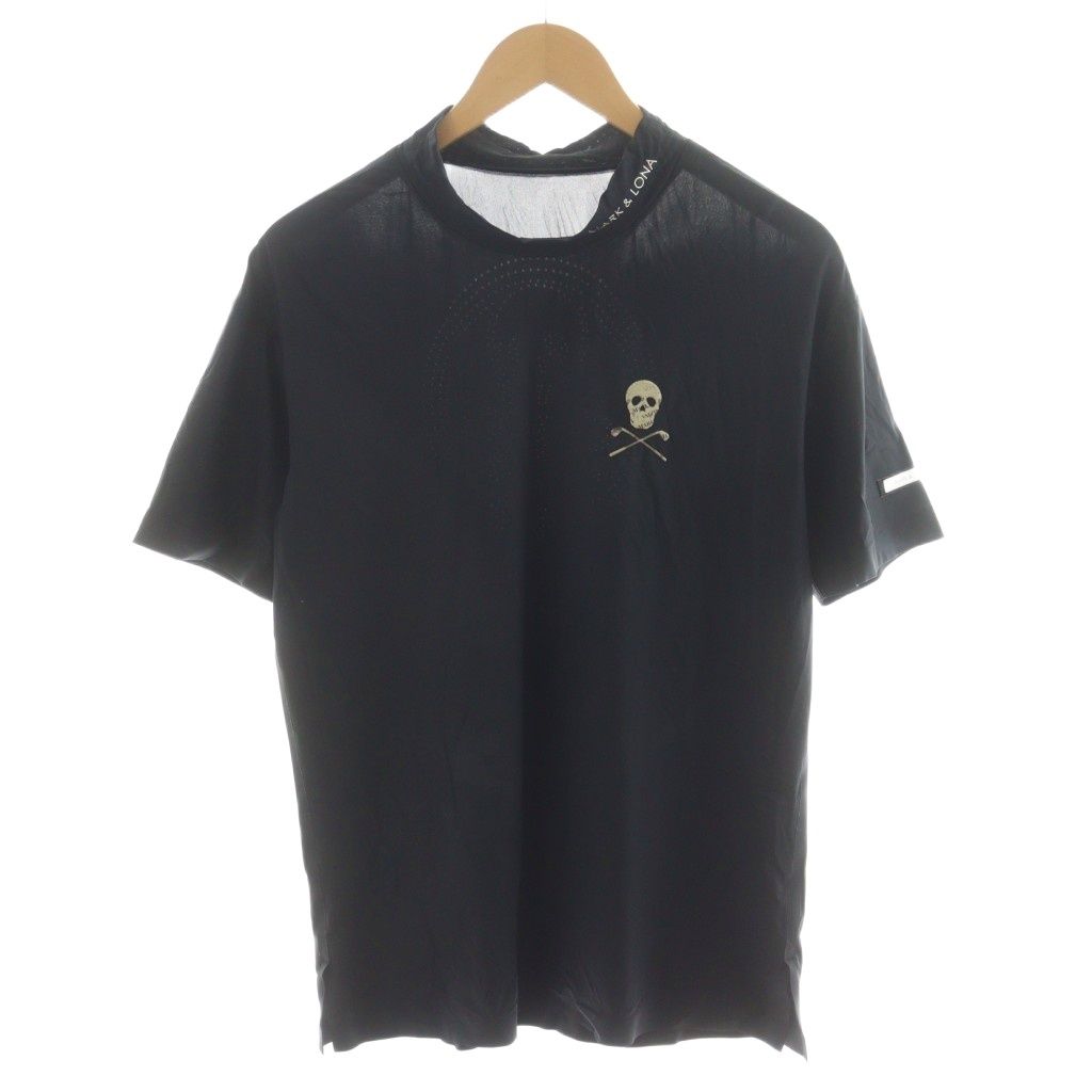 マーク＆ロナ　モックネックシャツ44 マーク＆ロナ モックネックシャツ44 マーク＆ロナ モックネックシャツ