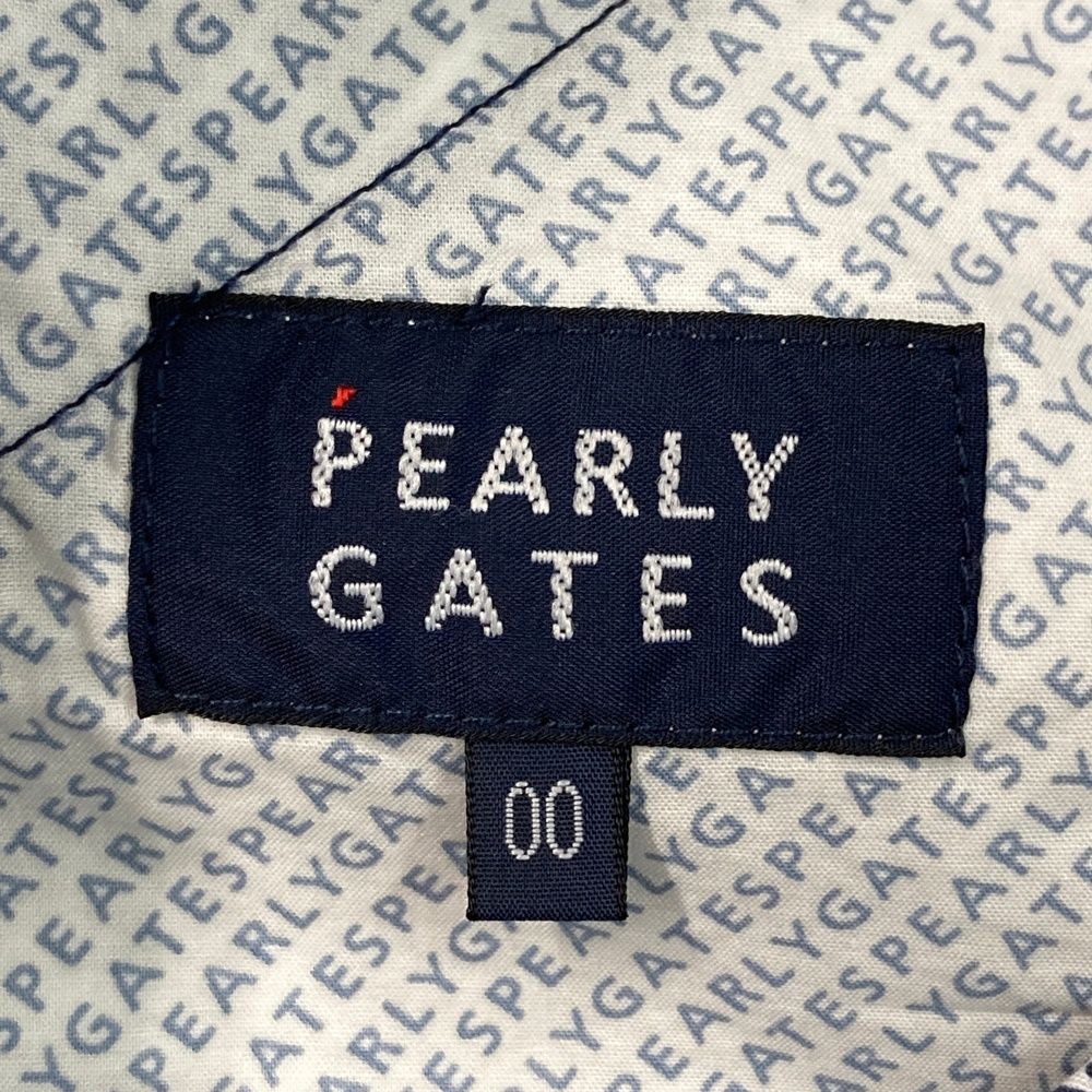 【海外限定】 サイズ 00 PEARLY GATES パーリーゲイツ 055-2131404 ストレッチパンツ ロゴハート柄 ネイビー系 240101535088 ゴルフウェア レディース ストスト 最終コムデ