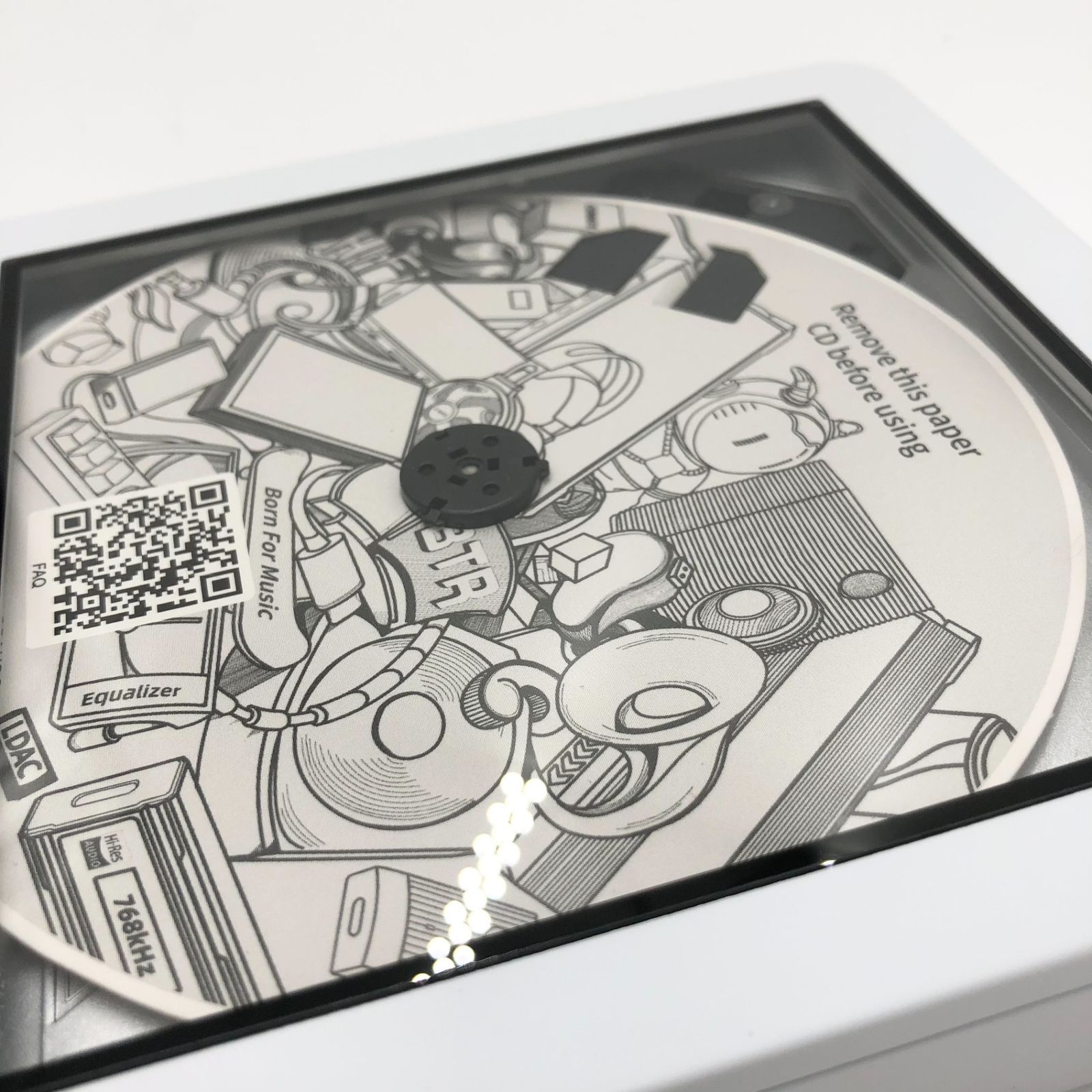 最短翌日お届け!  FIIO DM13 BT Transparent FIO-DM13BT-T 日本正規販売店より発送 シリアルナンバー付 ポータブル CD プレーヤー Bluetooth