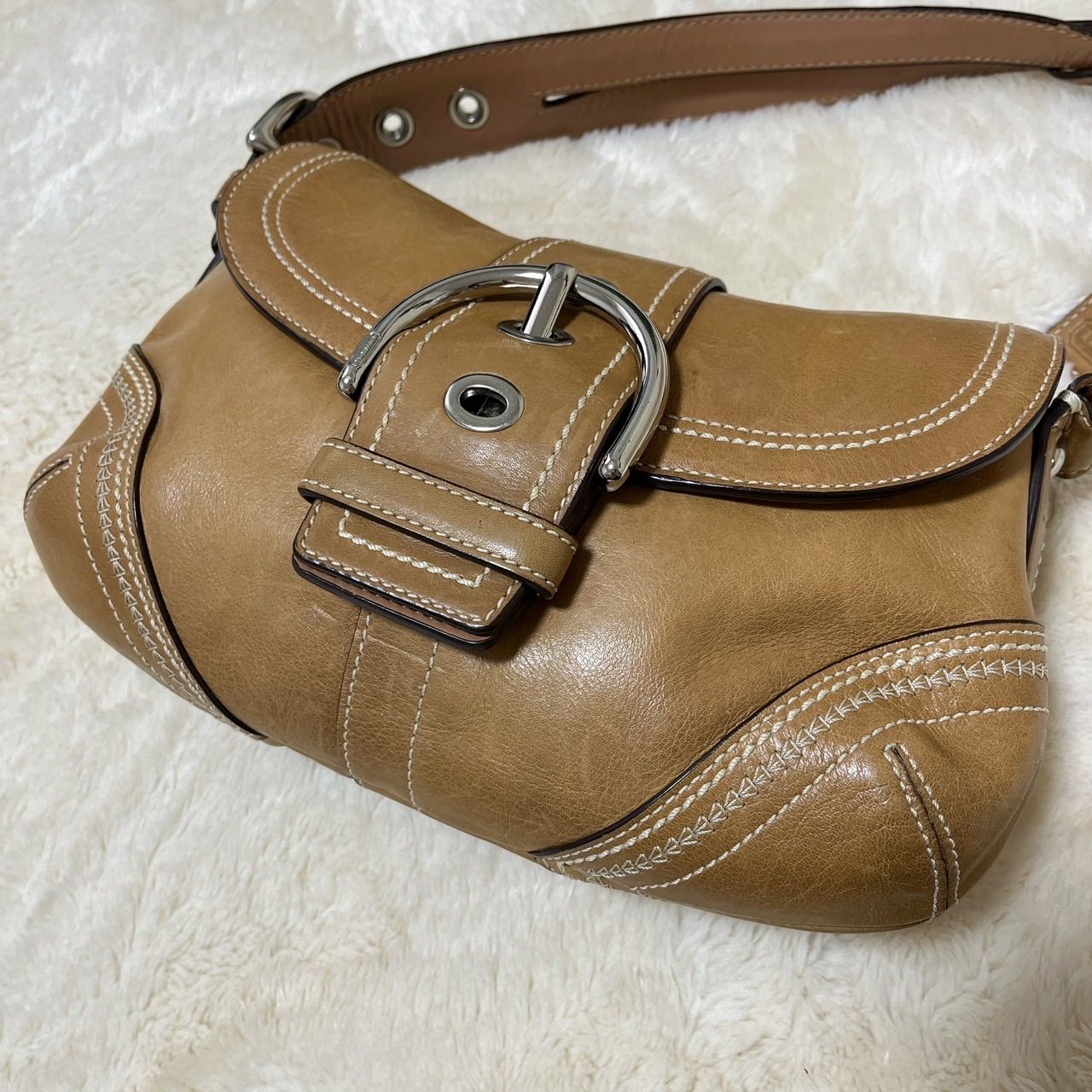 コーチ COACH レザー ショルダーバッグ ワンショルダー K0682