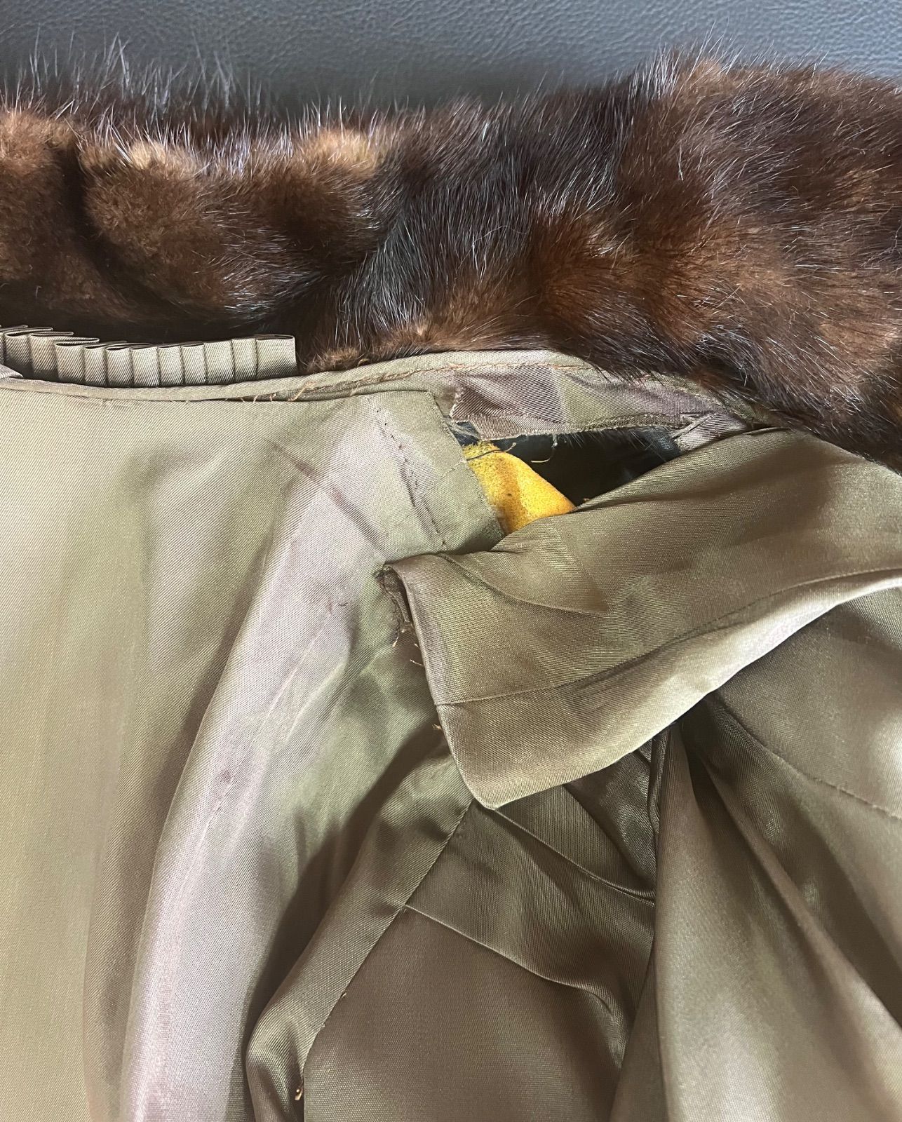 美品　ミンク　ファーコート　Lサイズ　ブラウン　SAFURON セミロング　11 SAFURON サフロン ミンクファーコート - メルカリ