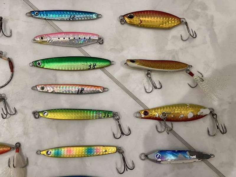  ルアー まとめ シーバス ソルトゲーム メタルジグ ミノー タイドミノー DAIWA DUO 他多数 ミノー プラグ ハードルアー