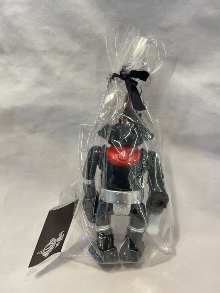 インディーズソフビ 冥冥玩具 Ming Ming EMMA 漆黒の鬼 黒成型 冥冥