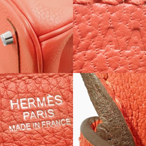 HERMES(エルメス) バーキン 30 ルージュカザック レッド赤 トゴ パラジウム金具 シルバー金具 A刻印 ハンドバッグ トートバッグ  レディース 40802116578【アラモード】 - メルカリ