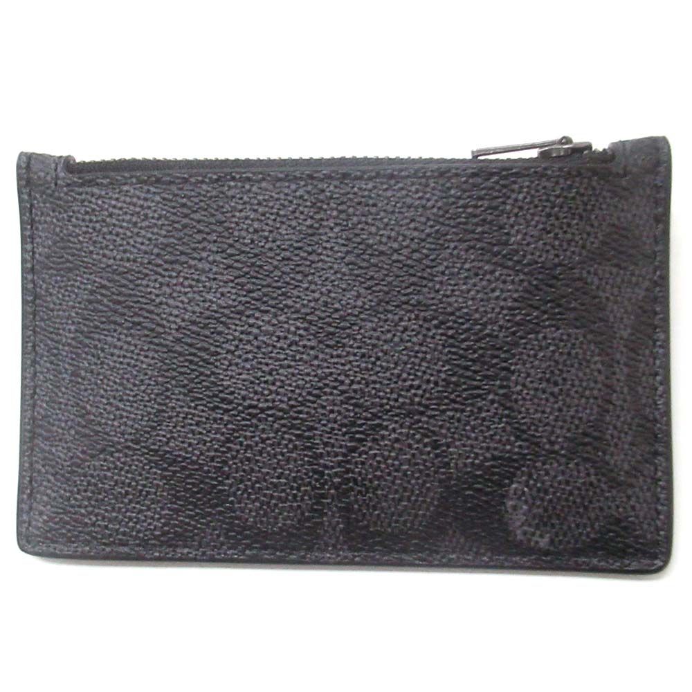 新品未使用】COACH コーチ 小銭入れ カードケース ブラック 公式 