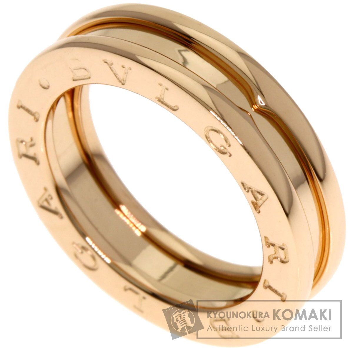 BVLGARI ブルガリ B-zero1 ビーゼロワン 1バンド 48 リング 指輪 K18PG レディース