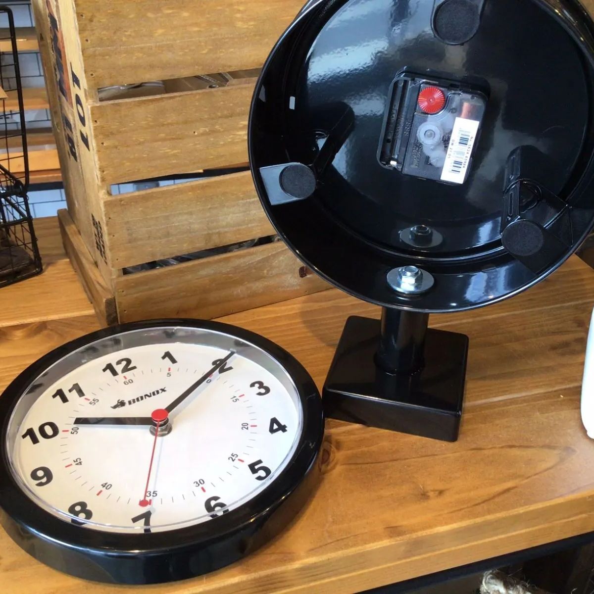 新品 両面時計 ダブルフェイスクロック 170D ダルトン シンプル